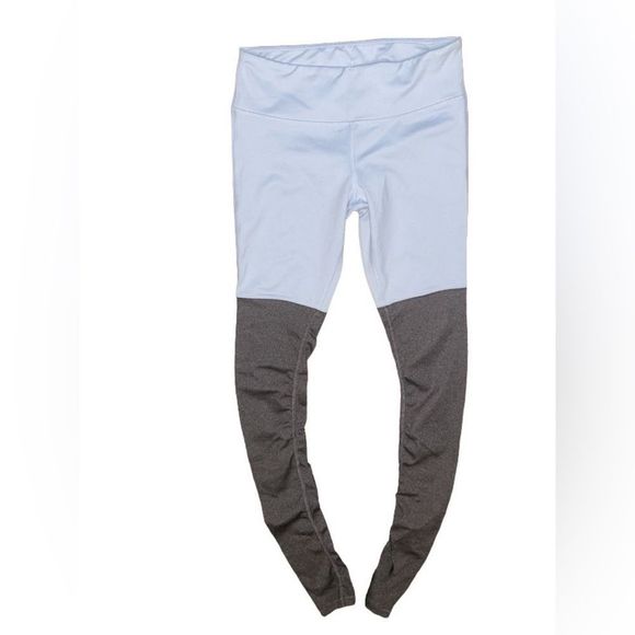 ALO Yoga Goddess blue and grey high waist leggings size Medium - Picture 2 of 6